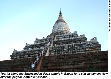 Shwesandaw Paya temple