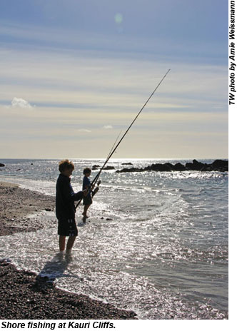 New Zealand Kauri Cliffs Fishing