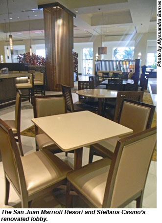 San Juan Marriott lobby