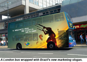 Brazil Olympics Promo Bus
