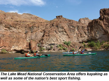 Lake Mead kayaking Lake Mead kayaking