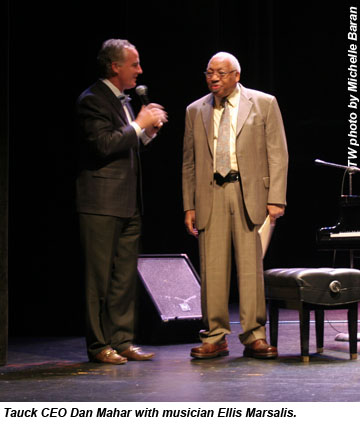 Tauck's Mahar with Marsalis