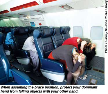 BA Safety Brace Position