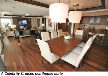 Celebrity Cruises Penthouse Suite