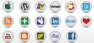 social media icons