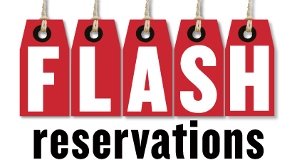 Flash reservations