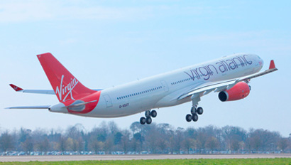 Virgin Atlantic plane