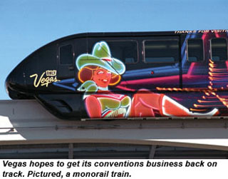 Las Vegas monorail train