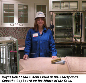 Vicki Freed in Cupcake Cupboard