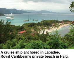 Haiti-ship in labadee