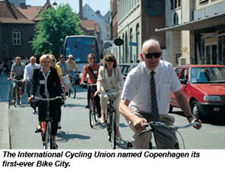 Biking in Denmark