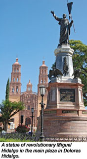 Hidalgo statue