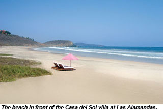 Beach at Las Alamandas