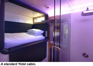 Yotel cabin