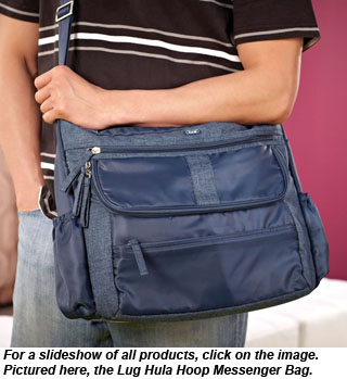 The Lug Hula Hoop Messenger Bag